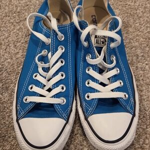 Converse Women Blue Lace-Up Sneakers